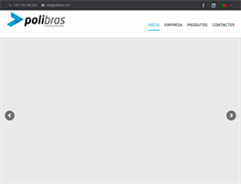 Tablet Screenshot of polibras.com